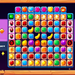 **

Prompt: "A vibrant, cartoon-style puzzle game screen, reminiscent of 'Tetris' or 'Candy Crush', with brightly colored blocks and a sense of frantic energy. In the background, subtle hints of '탕탕특공대' characters and themes are visible, blending the mini-game with the main game's aesthetic. Focus on cheerful, engaging colors and a user-friendly interface. A pixel art style enhances the retro gaming feel."

**